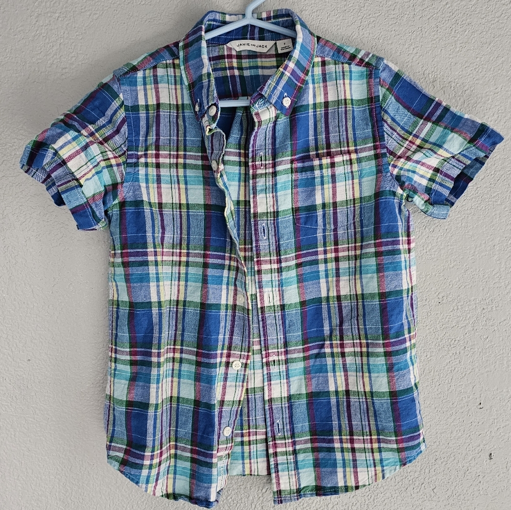 Janie and Jack linen shirt